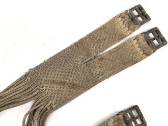 Sattelgurtriemen / Schnurgurt, Wehrmacht. Gebraucht