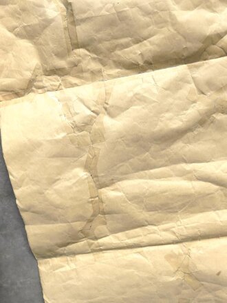 Großformatiges Plakat "Reichslotterie für nationalsozialistische Volkswohlfahrt" Stark verknittert, mehrfach gefalten. Maße 83 x 117cm