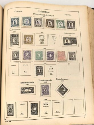 Zwei gewaltige Briefmarkenalben " KA BE" Deutsches Reich und International. Fundgrube aus Sammlungsauflösung.