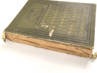 Zwei gewaltige Briefmarkenalben , Deutsches Reich und International. Fundgrube aus Sammlungsauflösung.