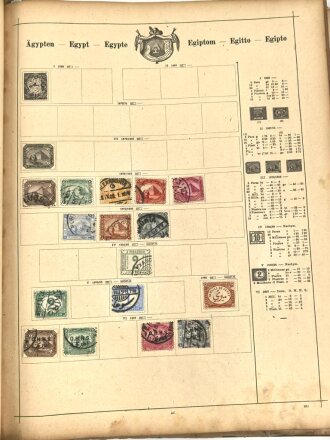 Zwei gewaltige Briefmarkenalben , Deutsches Reich und International. Fundgrube aus Sammlungsauflösung.