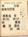 Zwei gewaltige Briefmarkenalben , Deutsches Reich und International. Fundgrube aus Sammlungsauflösung.