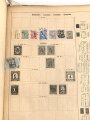 Zwei gewaltige Briefmarkenalben , Deutsches Reich und International. Fundgrube aus Sammlungsauflösung.