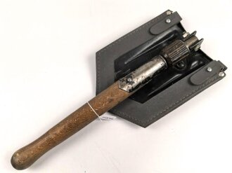 Nationale Volksarmee der DDR, Klappspaten in Tasche