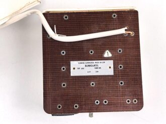 Volkspolizei der DDR, Blinkgürtel für Regulierer. Funktion nicht geprüft