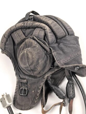 Russland Neuzeit,  Kopfhaube für Panzerbesatzung, gebraucht, so vermutlich auch bei der NVA getragen