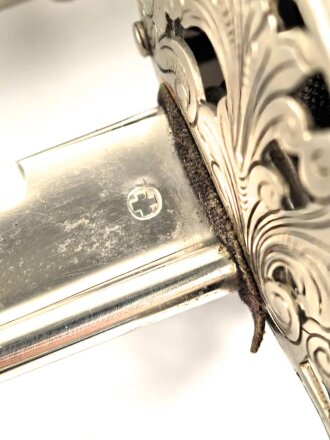 Schweiz,  Offiziers Degen Modell 1899. Guter Zustand, mit Portepee