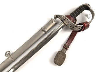 Schweiz,  Offiziers Degen Modell 1899. Guter Zustand, mit Portepee