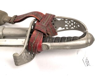 Schweiz,  Offiziers Degen Modell 1899. Guter Zustand, mit Portepee