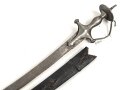 Blankwaffe im orientalischen Stil. Gesamtlänge 93cm, Alter und Herkunft unbekannt