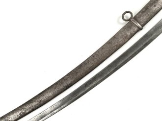 Blankwaffe im orientalischen Stil. Gesamtlänge 99cm, Alter und Herkunft unbekannt