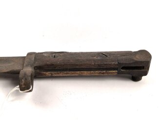 Russland, Seitengewehr SVT38 , Modell 1938 für Gewehr Tokarev 7,62 Halbautomat. Ungereinigt, Scheide fehlt