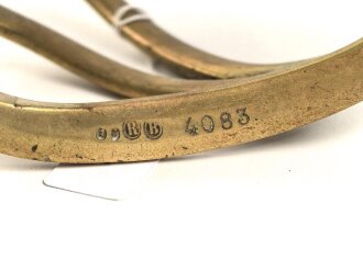 Frankreich, Kavalleriesäbel Modell 1822 für Mannschaften, ohne Scheide, datiert 1881.