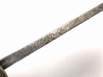 Frankreich, Kavalleriesäbel Modell 1822 für Mannschaften, ohne Scheide, datiert 1881.