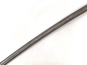 Frankreich, Kavalleriesäbel Modell 1822 für Mannschaften, ohne Scheide, datiert 1881.