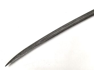 Frankreich, Kavalleriesäbel Modell 1822 für Mannschaften, ohne Scheide, datiert 1881.