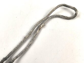 Portepee zum Dolch für Offiziere der Luftwaffe, stark getragenes Stück