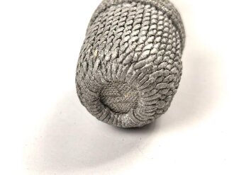 Portepee zum Dolch für Offiziere der Luftwaffe, stark getragenes Stück