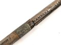 Steinschloss Muskete , Eisenbeschlagen, reich verziert, vermutlich Balkan. Gesamtlänge etwa 140cm. Alter und Herkunft unbekannt. KEINE PAYPAL ZAHLUNG FÜR DIESEN ARTIKEL