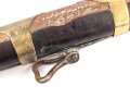 Steinschloss Muskete , Das Schloß datiert 1815, vermutlich Orient oder Naher Osten, Gesamtlänge 112cm.  Alter und Herkunft unbekannt.KEINE PAYPAL ZAHLUNG FÜR DIESEN ARTIKEL