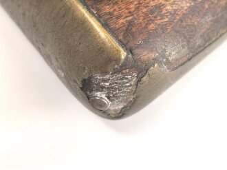 Perkussionsgewehr ohne jegliche Markierungen, Gesamtlänge 138cm.  Alter und Herkunft unbekannt. KEINE PAYPAL ZAHLUNG FÜR DIESEN ARTIKEL