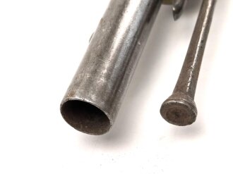 Perkussionsgewehr ohne jegliche Markierungen, Gesamtlänge 138cm.  Alter und Herkunft unbekannt. KEINE PAYPAL ZAHLUNG FÜR DIESEN ARTIKEL