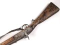 Perkussionsgewehr ohne jegliche Markierungen, Gesamtlänge 138cm.  Alter und Herkunft unbekannt. KEINE PAYPAL ZAHLUNG FÜR DIESEN ARTIKEL