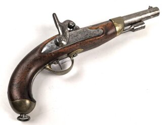 Frankreich, Kavalleriepistole . Der Lauf datiert 1856,...