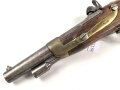 Frankreich, Kavalleriepistole . Der Lauf datiert 1856, Schlossplatte gestempelt Mre Imp. de Mutzig Guter Gesamtzustand. KEINE PAYPAL ZAHLUNG FÜR DIESEN ARTIKEL