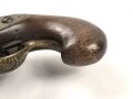 Kleine Vorderladerpistole, Gesamtlänge etwa 18cm, Alter und Herkunft unbekannt. KEINE PAYPAL ZAHLUNG FÜR DIESEN ARTIKEL