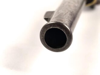 Kaiserreich, Perkussions Kavallerie Pistole Modell 1850. Die Schlossplatte gestempelt " Potsdam G.S unter Krone" Guter Gesamtzustand, Kammerstück Ulanen Regiment 9. KEINE PAYPAL ZAHLUNG FÜR DIESEN ARTIKEL