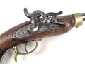 Kaiserreich, Perkussions Kavallerie Pistole Modell 1850. Die Schlossplatte gestempelt " Potsdam G.S unter Krone" Guter Gesamtzustand, Kammerstück Ulanen Regiment 9. KEINE PAYPAL ZAHLUNG FÜR DIESEN ARTIKEL