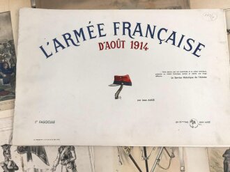 Konvolut Uniformkundliche Drucke, meist Frankreich