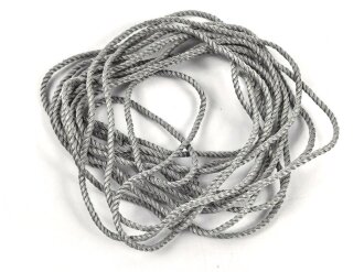 Kragenkordel Metallfaden, Durchmesser 3mm. UV Negativ, Länge etwa 370cm