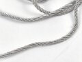 Kragenkordel Metallfaden, Durchmesser 2,7mm. UV Negativ, Länge etwa 205cm