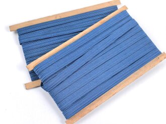 Blaue Stofflitze, Breite 10mm, sie erhalten je 100cm von...