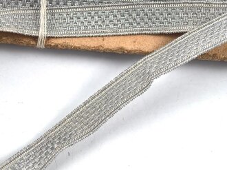 Luftwaffe, silberne Litze für Unteroffiziere, matte...