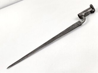 Großbritannien, Tüllenbajonettmarkiert " S Hill" Gesamtlänge 48,5cm