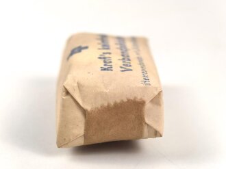 Kraft´s keimfreies Verbandpäckchen " Heeresverbandp. mit Zellstoffkompresse" Ausführung mit Papierverpackung