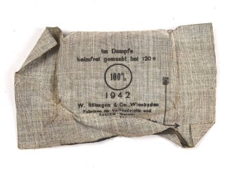Verbandpäckchen kleines Modell datiert 1942 ,...