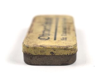 "Ohrverschluss für Trommelfellverletzte" Wehrmacht, mit Inhalt.