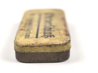 "Ohrverschluss für Trommelfellverletzte" Wehrmacht, mit Inhalt.