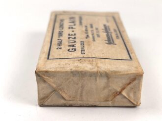 U.S. Army, 1942 dated "Gauze - Plain" by Johnson & Johnson