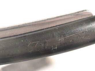 Veterinärmaterial Wehrmacht, Rasiermesser von "Hauptner" in Umverpackung