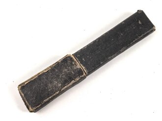 Veterinärmaterial Wehrmacht, Rasiermesser von "Hauptner" in Umverpackung