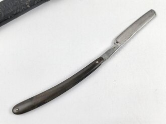 Veterinärmaterial Wehrmacht, Rasiermesser von "Hauptner" in Umverpackung