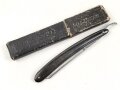 Veterinärmaterial Wehrmacht, Rasiermesser von "Hauptner" in Umverpackung