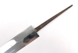 Klinge für einen SA Dienstdolch, Hersteller Aesculap Tuttlingen. Vermutlich ausgeschliffene Widmung