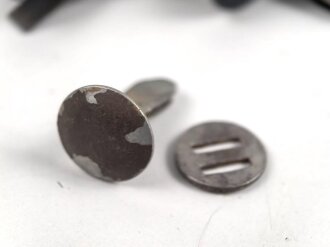 Konvolut Stahlhelmnieten, alle gebraucht, zum Teil defekt