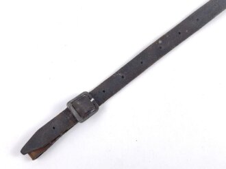 Stahlhelm Kinnriemen Wehrmacht, neuzeitliche Fertigung.